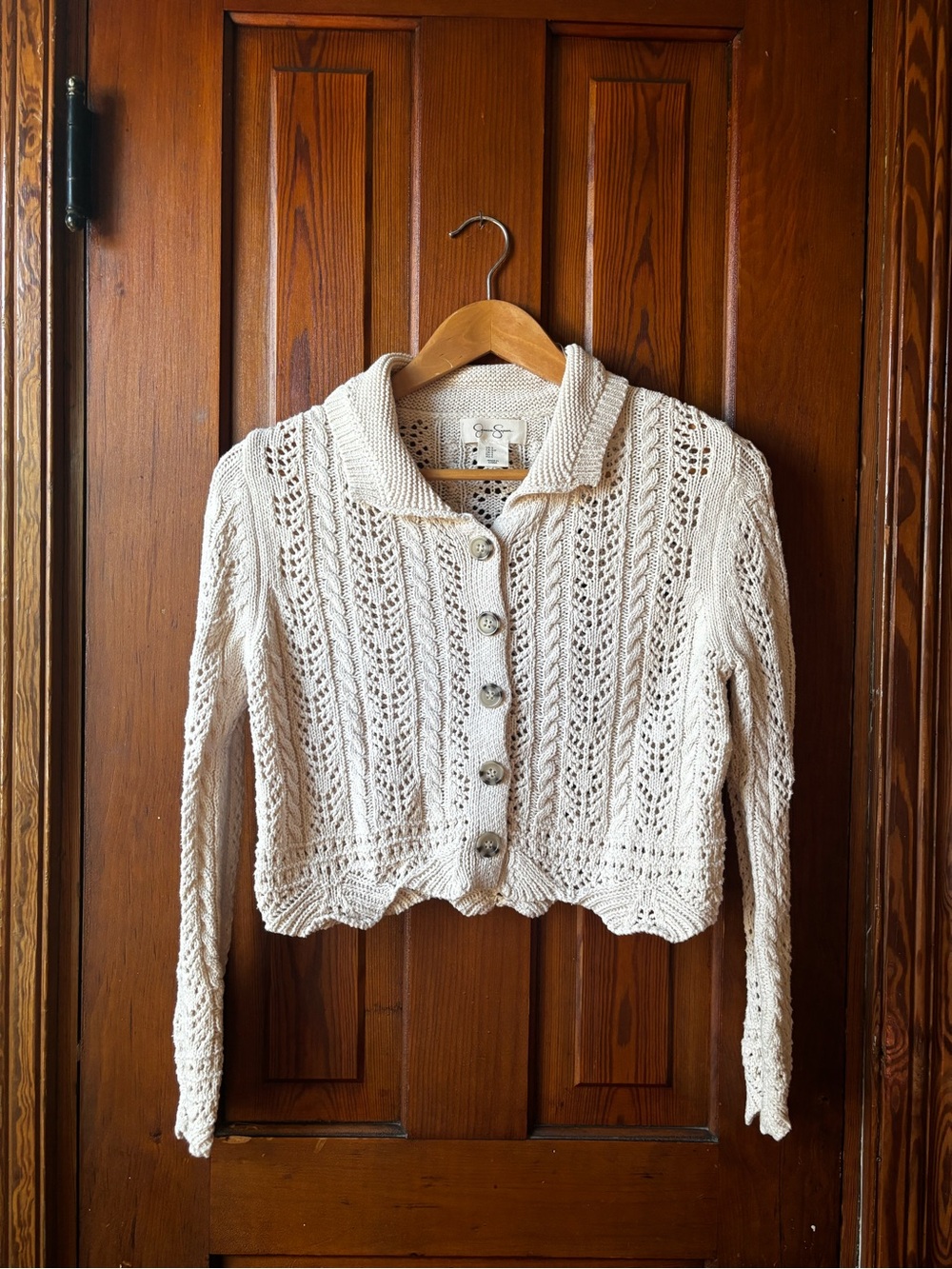 Jessica Simpson Crochet Cardigan